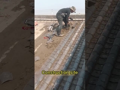 Плитка на крыше старого дома Каолин Фарфоровая глина Матовая черепица в азиатском стиле для ремонта двора храма