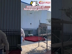 Павильон китайской деревянной задворк размера газебо ориентированной на заказчика деревянный