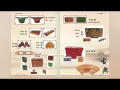 Древние здания в китайском стиле Крыши и украшения для садовых павильонов