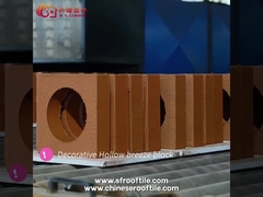 Пустотелые кирпичи красной вентиляции стены украшения керамические для загородок сада