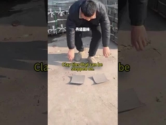 Неглазированная глиняная плоская крыша для садового павильона художественные перегородки и декорация стен на заднем плане