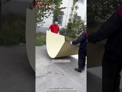 Панель облицовки стены легковеса декоративной гибкой плитки стены глины анти- старея гибкая