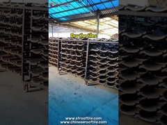 Японский традиционный стиль Серая шиферная черепица для крыши чайной виллы