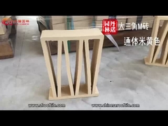 Желтые полые глиняные кирпичи для внутренней стены