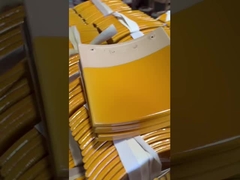 Древние желтые остекленные плитки для китайского храма