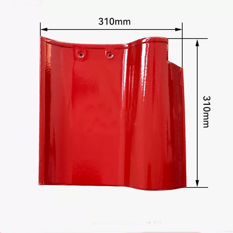 Высококачественный S-Curve Spanish Roof Tile Classic Красный высококачественный керамический дизайн, устойчивый к погодным условиям, идеально подходит для традиционного дома