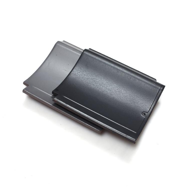 Керамическая крыша в японском стиле 310*310 Smokey Grey для старинных зданий