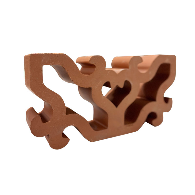 Строительная глина Красный Бриз Блок Декоративный Перфорированный Кирпич Стена Перегородка