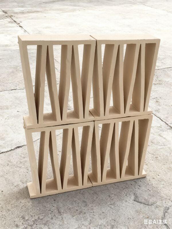 Терракотовый кирпич Цена Естественный желтый цвет М стиль Внешняя стена Плитка Декоративный воздушный кирпичный блок