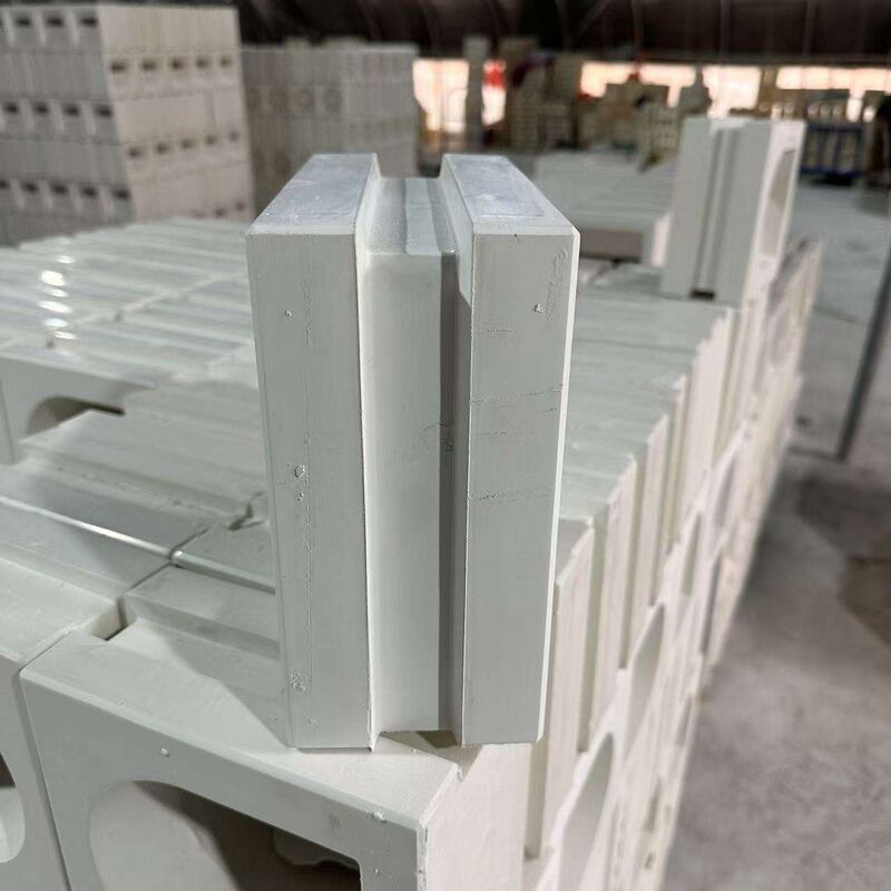 Современный геометрический узор бетонный экранный блок стена перегородка бетонный блок архитектурный фасад стена приватности