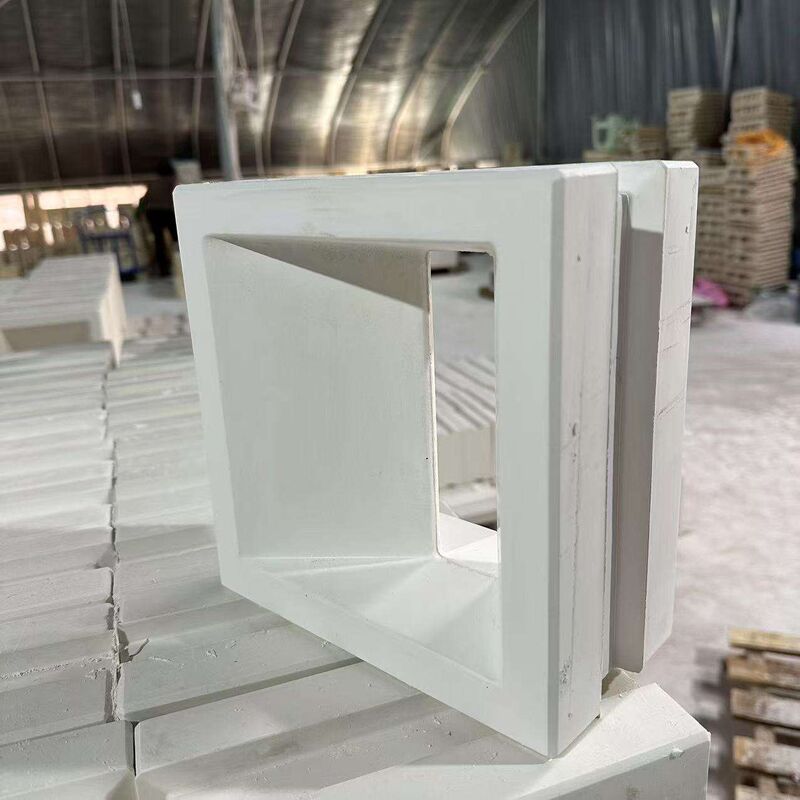 Современный геометрический узор бетонный экранный блок стена перегородка бетонный блок архитектурный фасад стена приватности