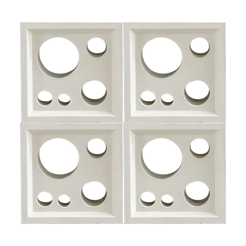 Брез-блоки Цемент-перфорационные блоки Вентиляция Бетон-стенный экранированный блок Внутреннее наружное украшение Кирпич современный