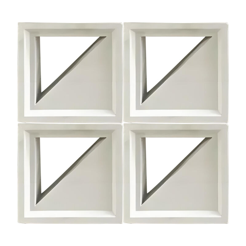 Полностью настраиваемый бетонный экранный блок, индивидуальный дизайн для архитекторов, пустотелый вентиляционный стеновой кирпич