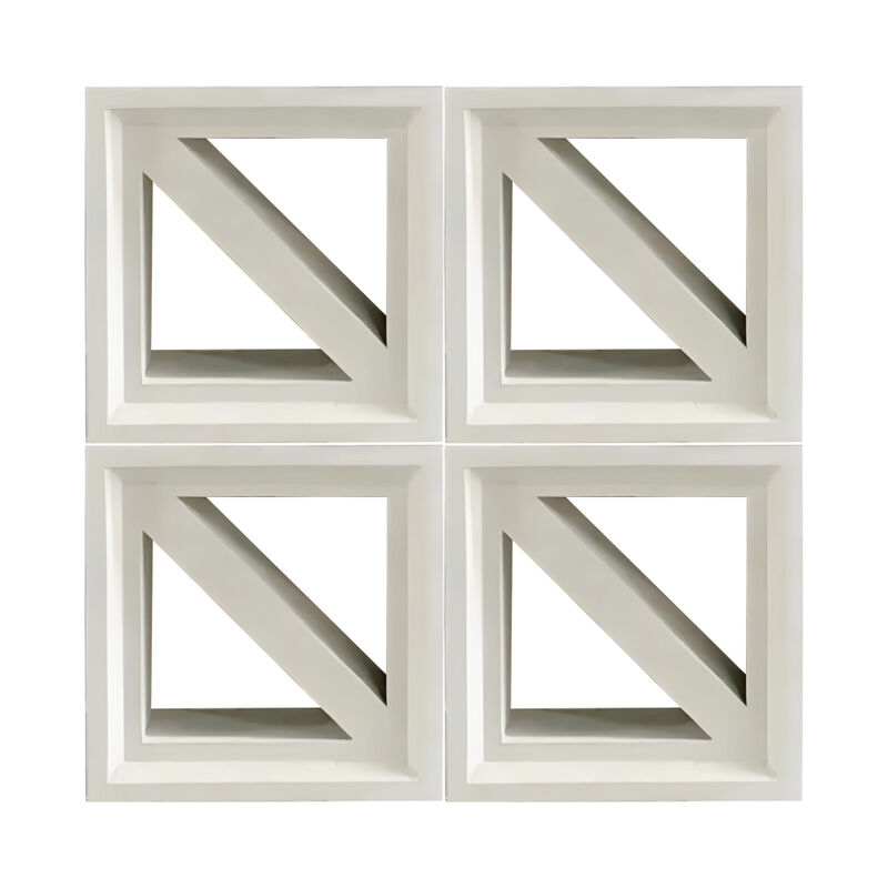 Внешняя стена Внутренняя Внешняя 200*200 мм Вилла Декорация Полые цементные кирпичи Бетонные бризные блоки