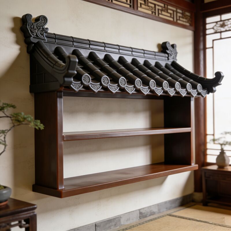 Легкая синтетическая пластиковая плитка Стенный забор Дешевая цена Искусственный традиционный китайский дом PP Античная крыша