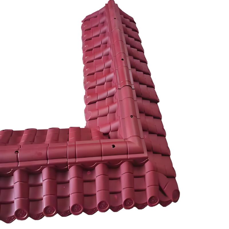 Китайский стиль садовый сарай крыша Пластиковый лист декоративная искусственная смола PP Античные крышные плитки