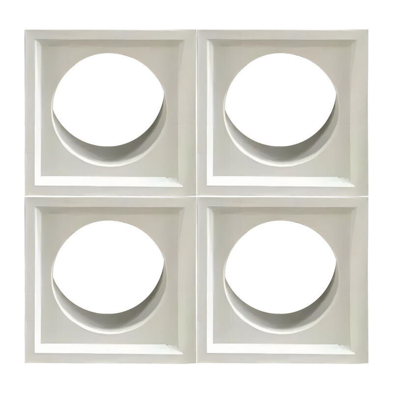 Бетонный декоративный блок цементный пустотелый решетчатый кирпич шлакоблок внутренние наружные перегородки облицовка стен