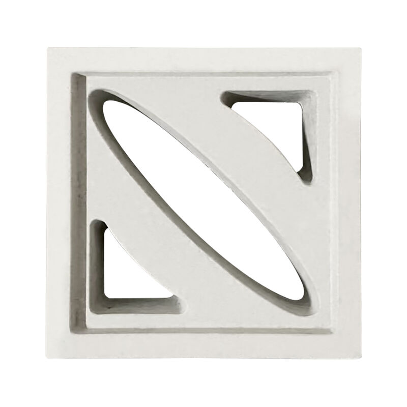 Плитки для садовых стен Цементные бризные блоки Предварительно отливка бетонная перфорированная решетка / кирпич для стильных перегородок и акцентных стен