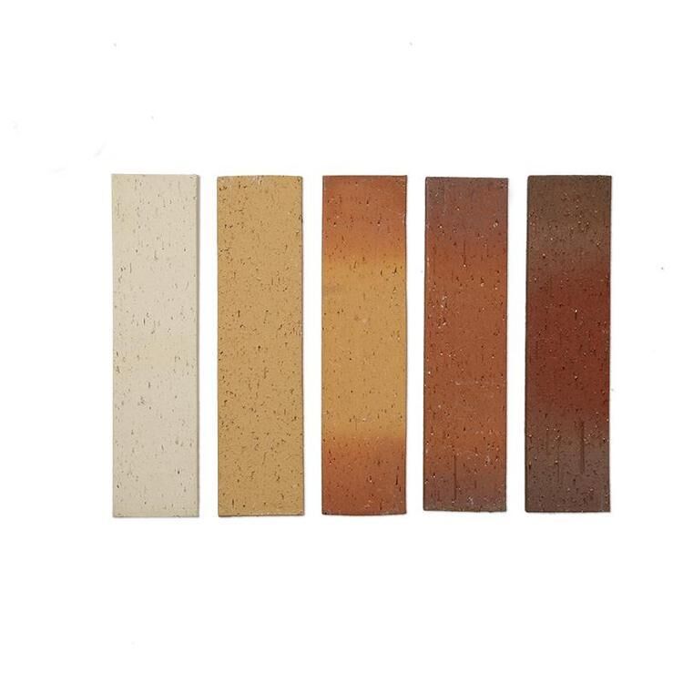 Натуральная глиняная плитка для облицовки наружных стен с обожженной поверхностью, плитка из кирпича с расколотой поверхностью для фасадов кафе и жилых домов
