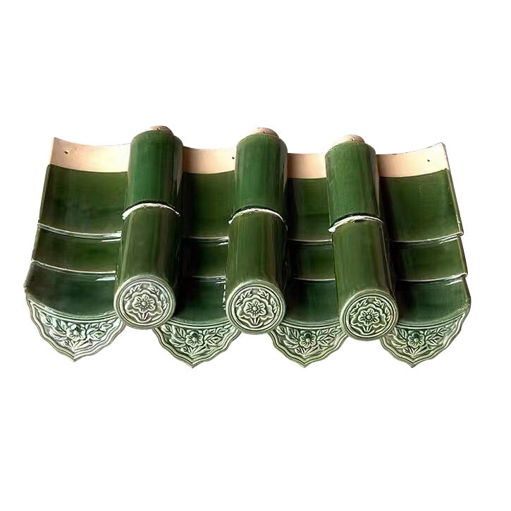 Древний шестиугольный деревянный павильон с китайской остекленной плитой Внешний шестиугольный сад Вилла Китайский ландшафт Газебо ландшафтный павильон Антикоррозионный