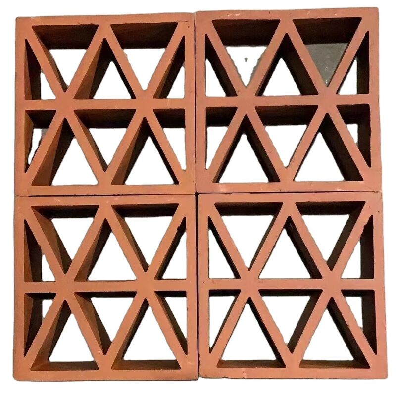 Ventilation Terracotta Bricks Perforated Clay Screen Breeze Block Decorative Interior/Exterior Partitions