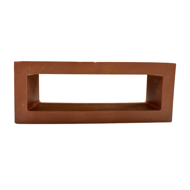 Терракотовые решетчатые кирпичи Бризный блок Полые кирпичи с матовой поверхностью для наружной облицовки стен и дышащих внутренних перегородок